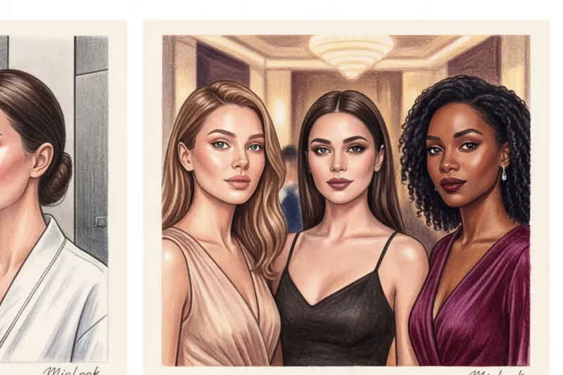 Макияж на корпоратив: стильный образ для рабочей вечеринки - 3