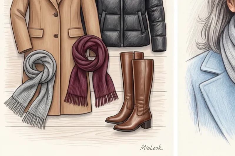 Зимняя верхняя одежда для женщин старше 50: от пуховиков до пальто - 7