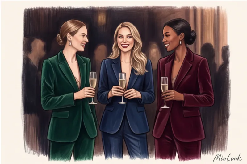 Женский брючный костюм на вечер: как выбрать и с чем носить - 9