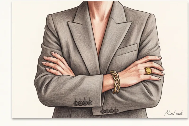 Акцентные украшения: как правильно носить массивные кольца и браслеты - 7