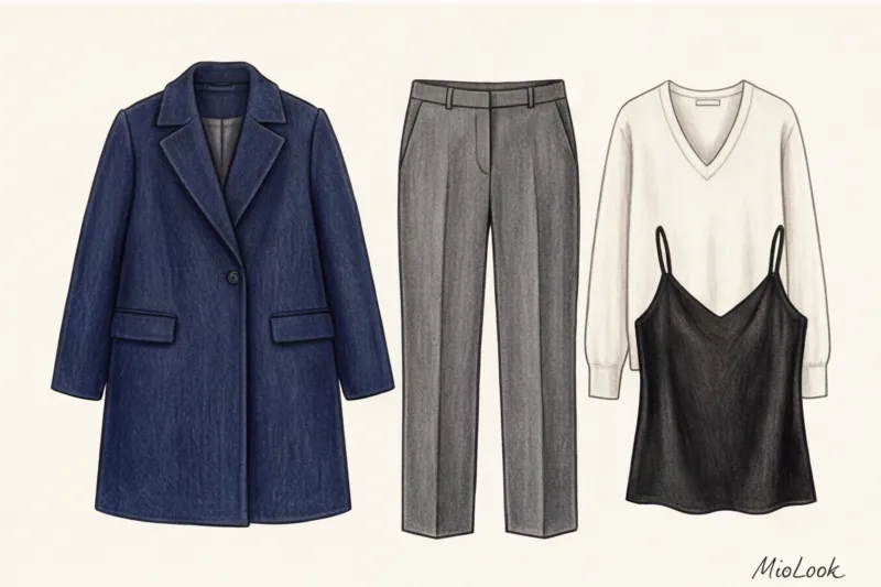 Осенне-зимний гардероб для пышных форм: теплая база без лишнего объема - 8