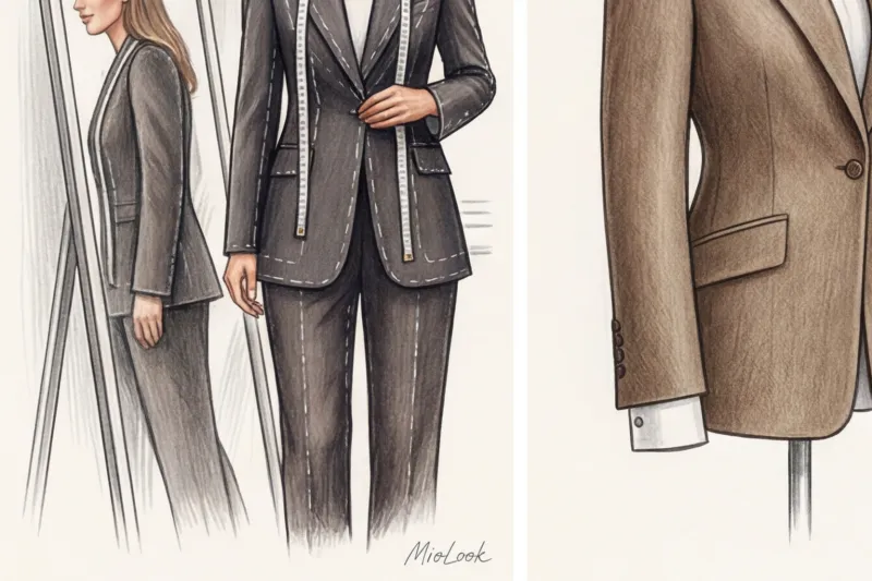 Женский брючный костюм на высокий рост: правила безупречной посадки - 7