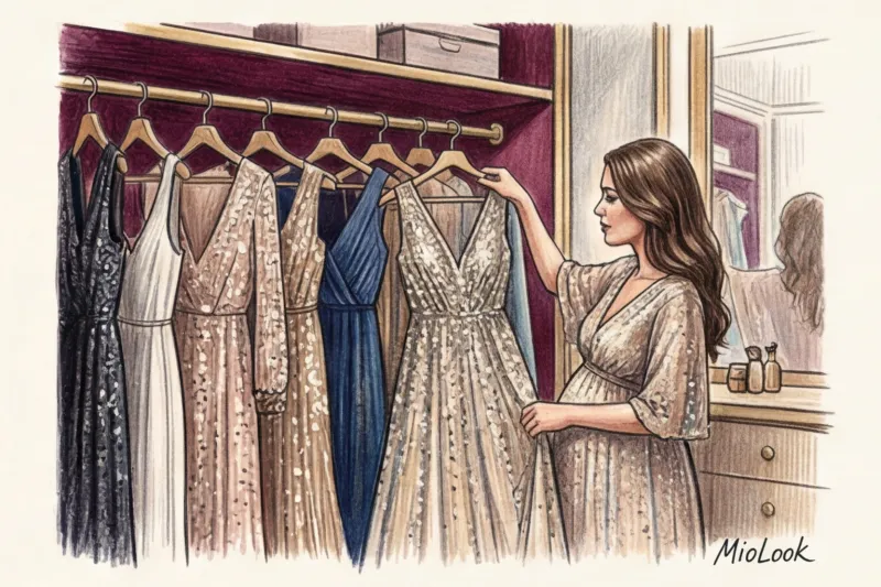 Вечерние платья для беременных: лучшие фасоны для торжеств - 5