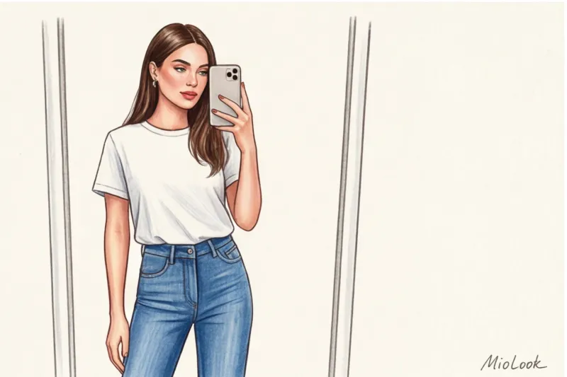 Повседневный макияж под джинсы и футболку: секреты стиля кэжуал - 7