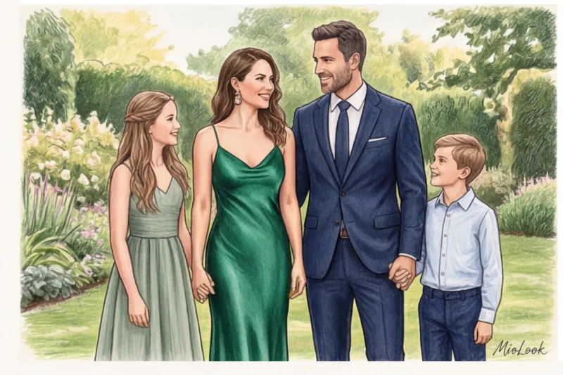 Семья на свадьбе: как составить гармоничный Family Look для гостей - 7