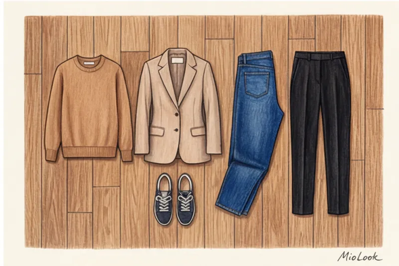 Капсула в стиле Smart Casual: баланс между комфортом и строгостью - 9