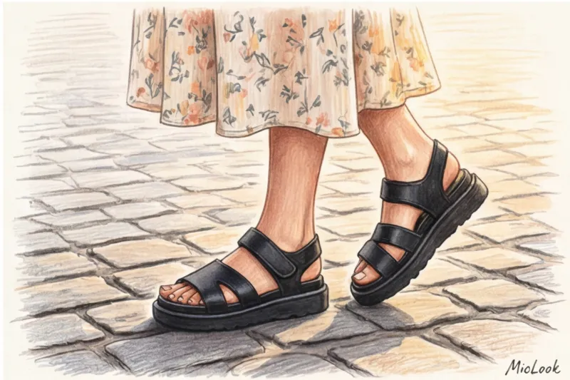 Базовая летняя обувь: от сандалий до минималистичных босоножек - 9