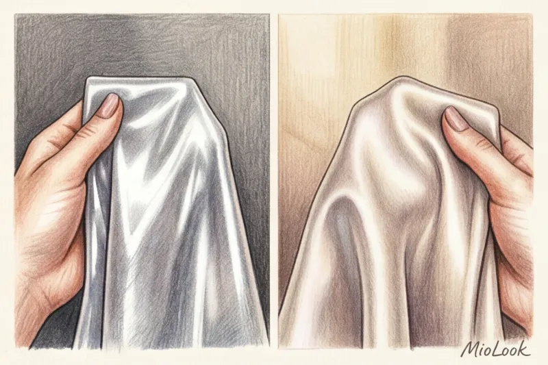 Как найти настоящий шелк в секонд-хенде: визуальные и тактильные признаки качества - 2