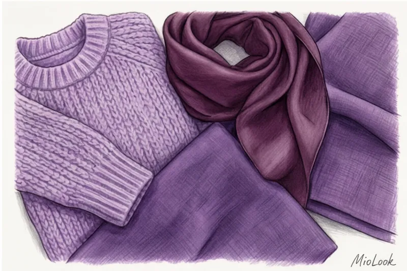 Фиолетовый и лиловый: мистические оттенки в повседневном стиле - 9