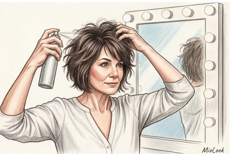 Стрижки, которые молодят и стройнят круглое лицо - 7