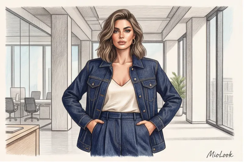 Модные джинсовые куртки: от оверсайза до кроп-моделей - 1