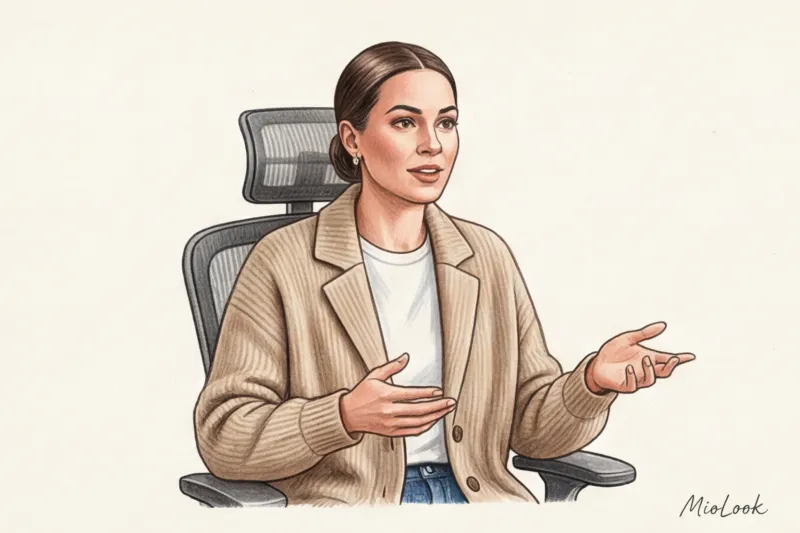 Стиль для онлайн-выступлений: как одеваться для вебинаров, прямых эфиров и Zoom - 5