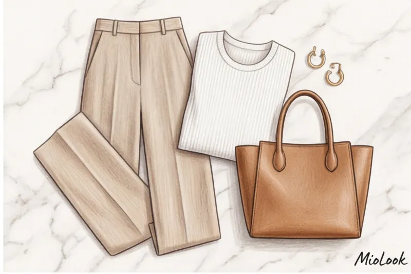 Как собрать гардероб Clean Girl с помощью приложения MioLook - 3