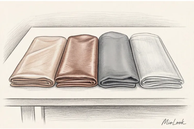 Хиджаб под вечернее платье: выбор ткани для торжественных образов - 8