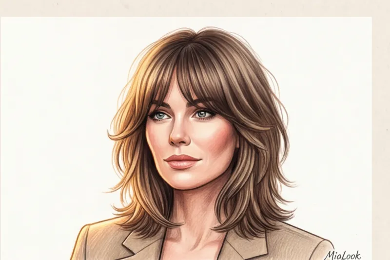 Стрижки на средние волосы, которые молодят: актуальные тренды для 35-45 лет - 3