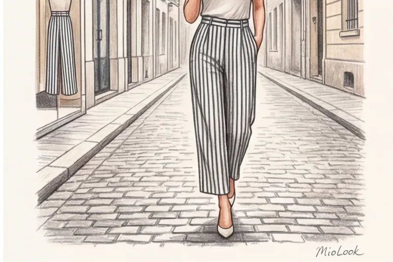 Принты для невысоких: полоска, горошек и цветы - 9