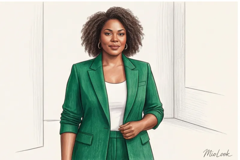 Базовый гардероб для полных женщин 40 лет: стильные решения на каждый день - 7