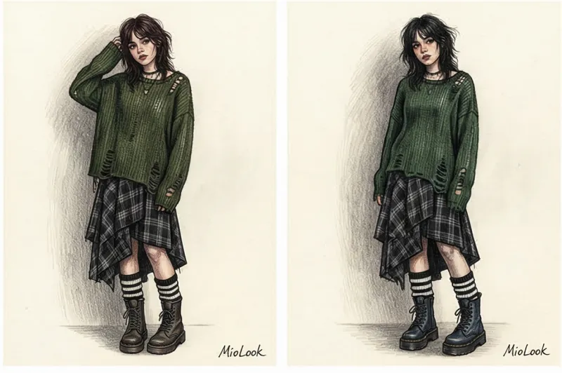 Weird Girl Aesthetic (Странная девчонка) - 3