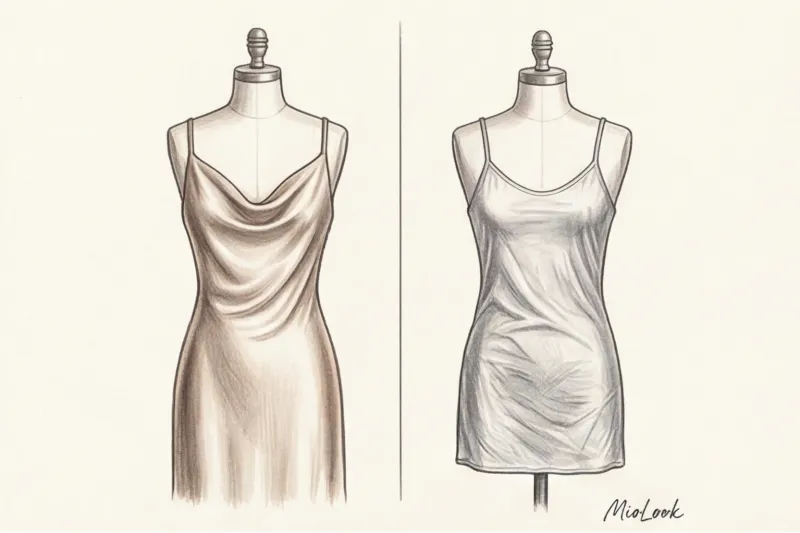 Платье-комбинация в вечернем гардеробе: идеи образов для праздника - 2