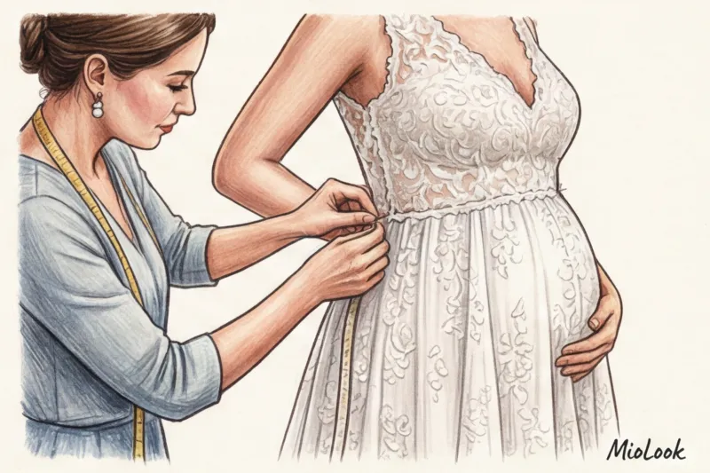 Свадебное платье для беременной невесты: как найти наряд мечты - 5