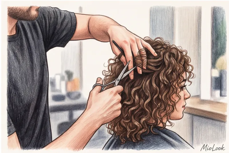 Омолаживающие стрижки для кудрявых и волнистых волос - 9