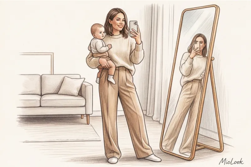 Капсульный гардероб для мамы в декрете: стиль и комфорт на каждый день - 8