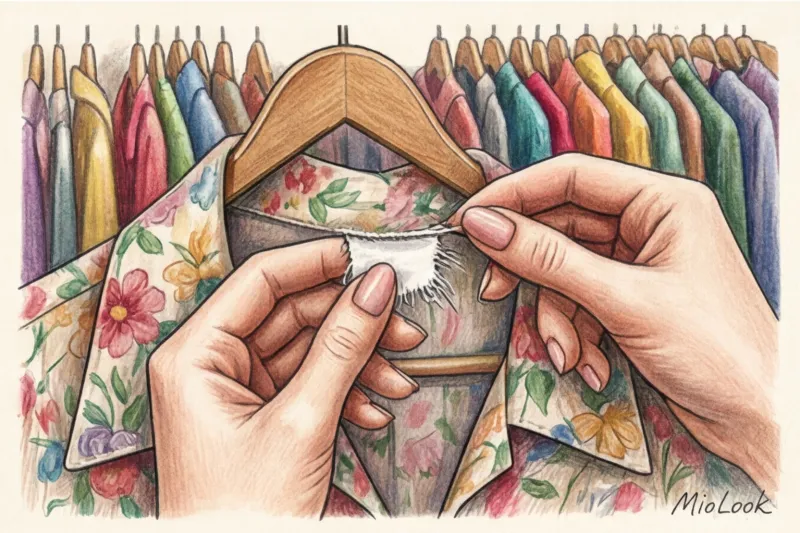 Как найти настоящий шелк в секонд-хенде: визуальные и тактильные признаки качества - 8