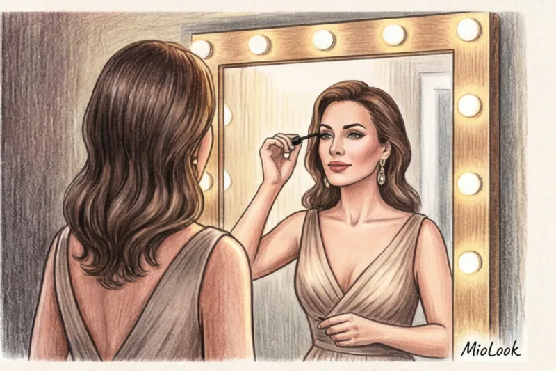 Как подобрать вечерний макияж по фото с помощью нейросети - 6