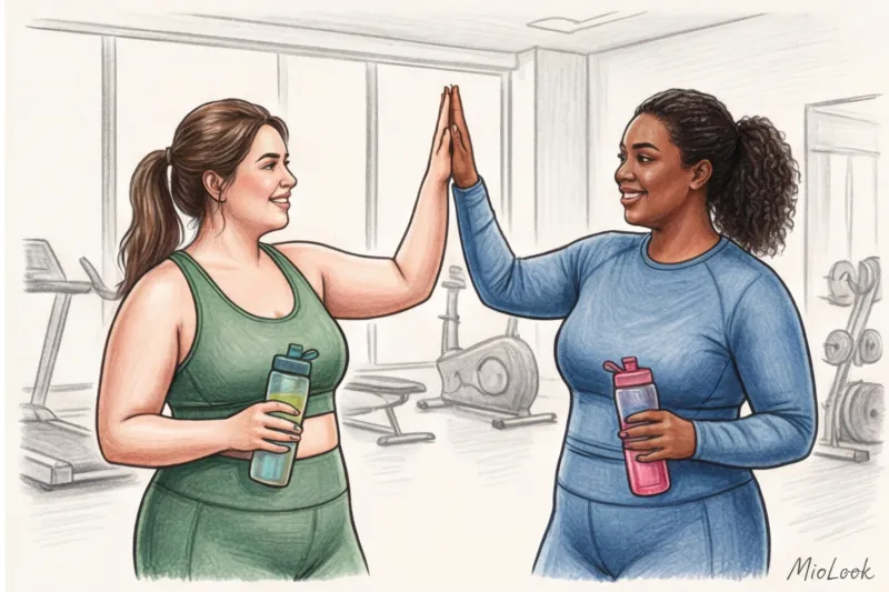 Спортивная одежда Plus Size для скромных девушек: комфорт и уверенность в себе - 6