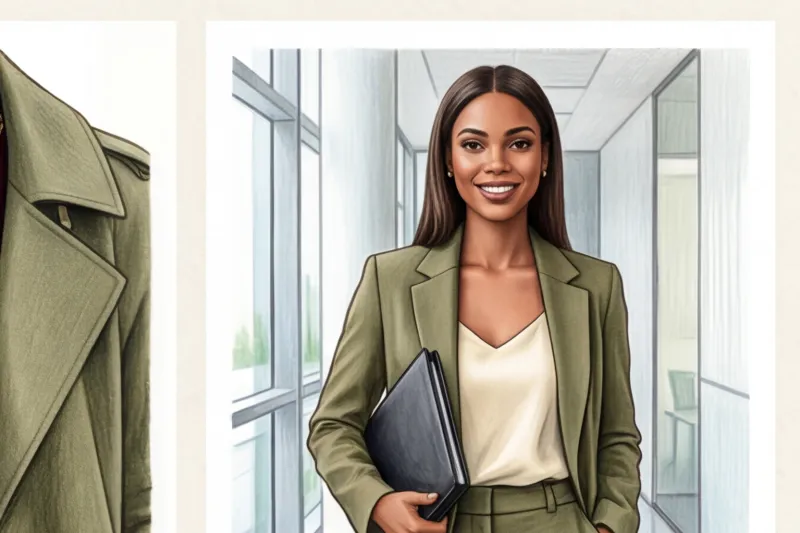 С чем сочетается зеленый цвет в одежде: от изумрудного до хаки - 3