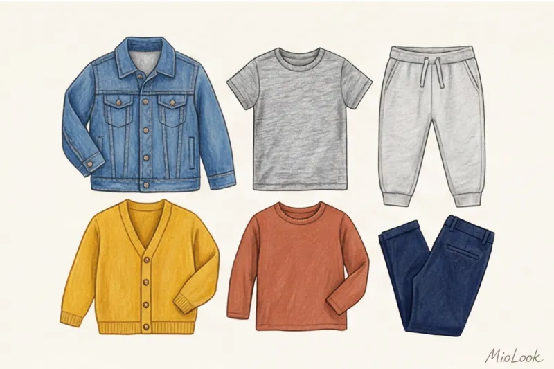 Как выбрать цветовую палитру для детского капсульного гардероба - 8