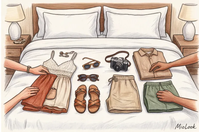 Парные образы для отпуска и моря: собираем чемодан на двоих - 6