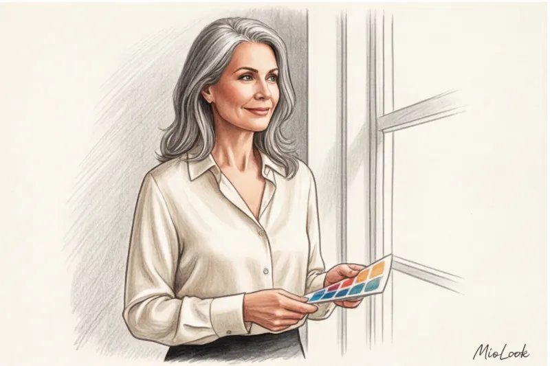 Какие цвета в одежде молодят женщину после 50 лет: гид по оттенкам - 7