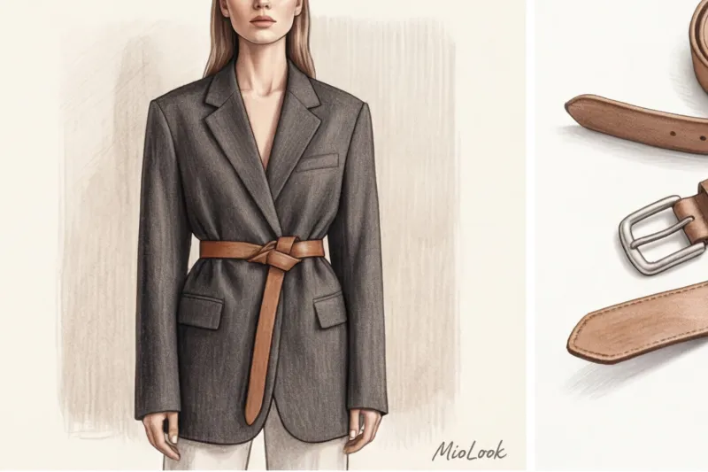 Як модно зав'язати довгий ремінь: 7 стильних способів