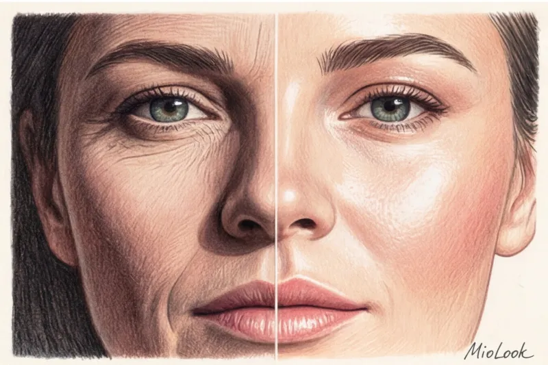 Ошибки в макияже, которые прибавляют 10 лет: плотный тон, тонкие брови и темная помада - 8