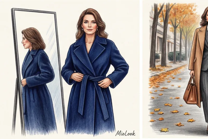 Верхняя одежда для женщин 40 лет: пальто, тренчи и куртки - 7