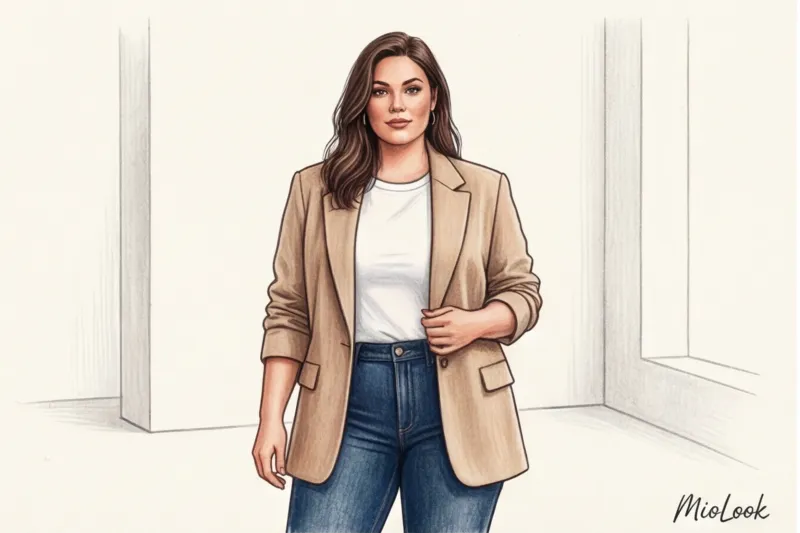 Can plus-size women wear oversized clothes? Style secrets