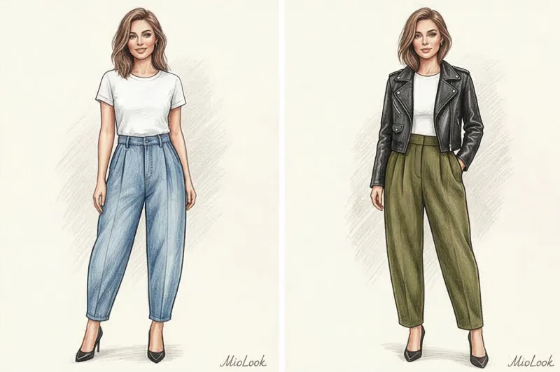 Брюки-бананы - 4