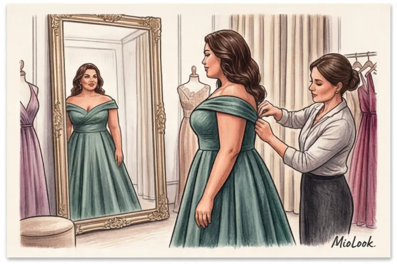 Вечерние платья plus size: бренды для особых случаев и торжеств - 8