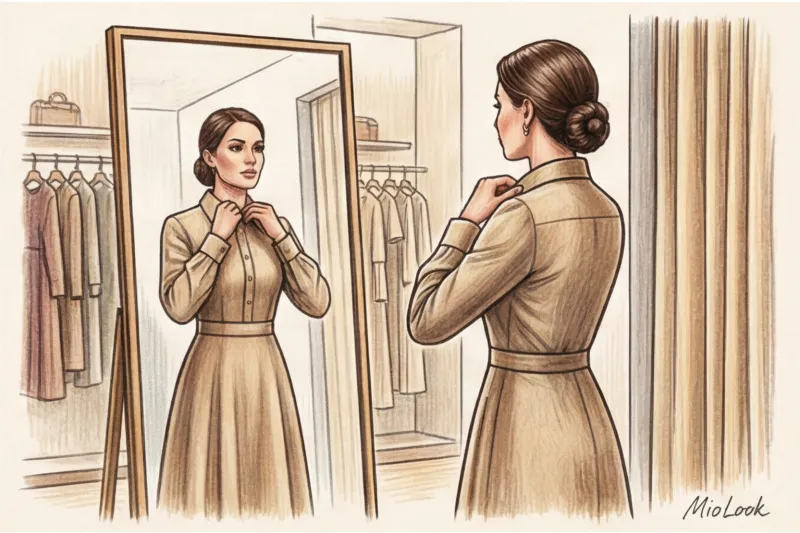 Закрытые платья для офиса: топ фасонов для modest fashion - 5