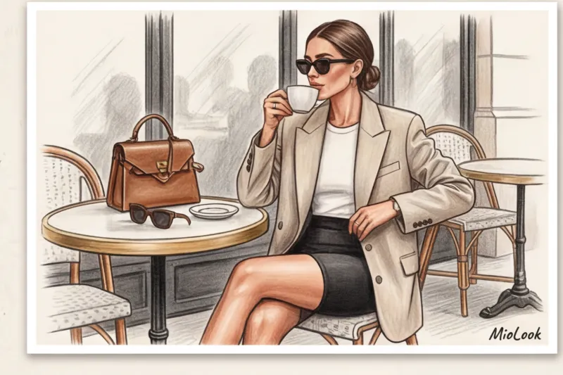 Велосипедки с пиджаком: как создать стильный городской образ - 7