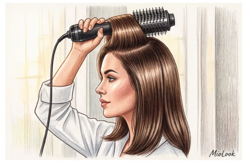 Укладка феном-щеткой: пошаговая инструкция для новичков - 4