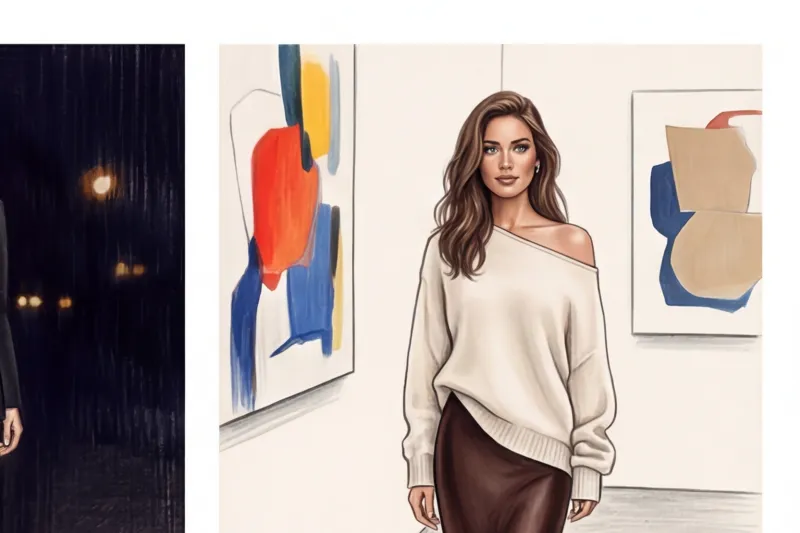 Образы с шелковой юбкой: от свидания до светского раута - 3