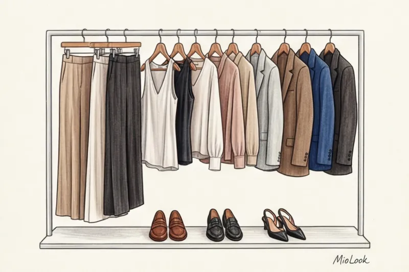 Офисная капсула: как составить 30 образов из 12 вещей - 2