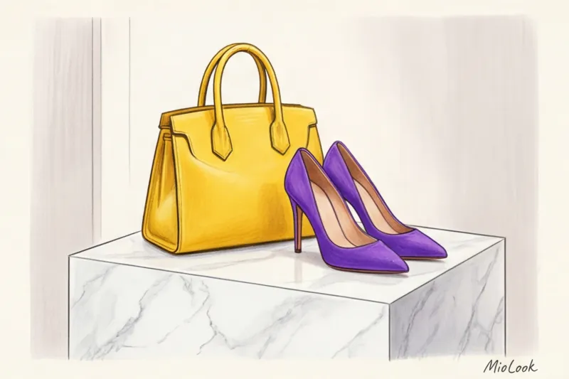 Стиль колор-блок: как правильно сочетать яркие блоки в одном образе - 5