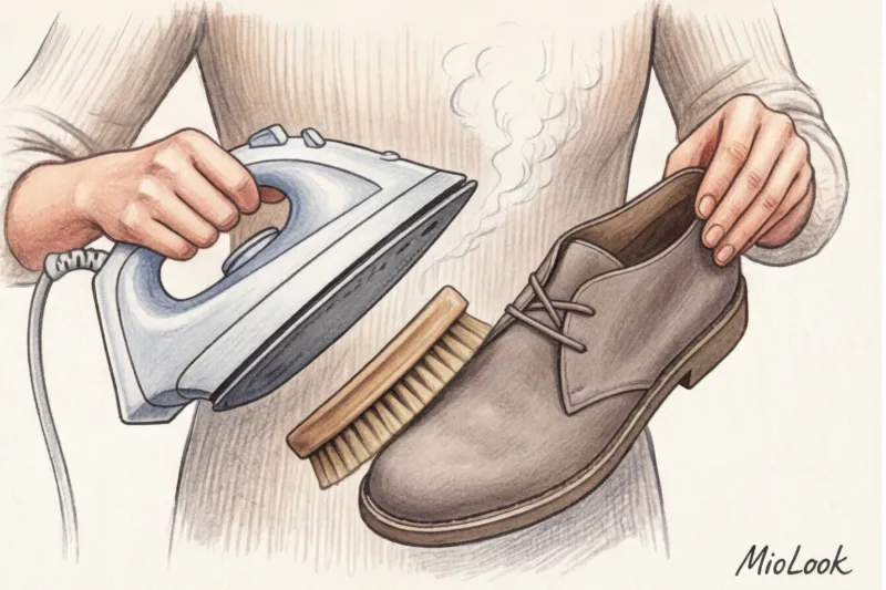 Уход за замшевой обувью зимой: как убрать белые разводы от соли - 4