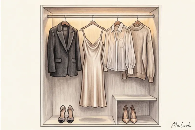 Платье-комбинация в вечернем гардеробе: идеи образов для праздника - 6