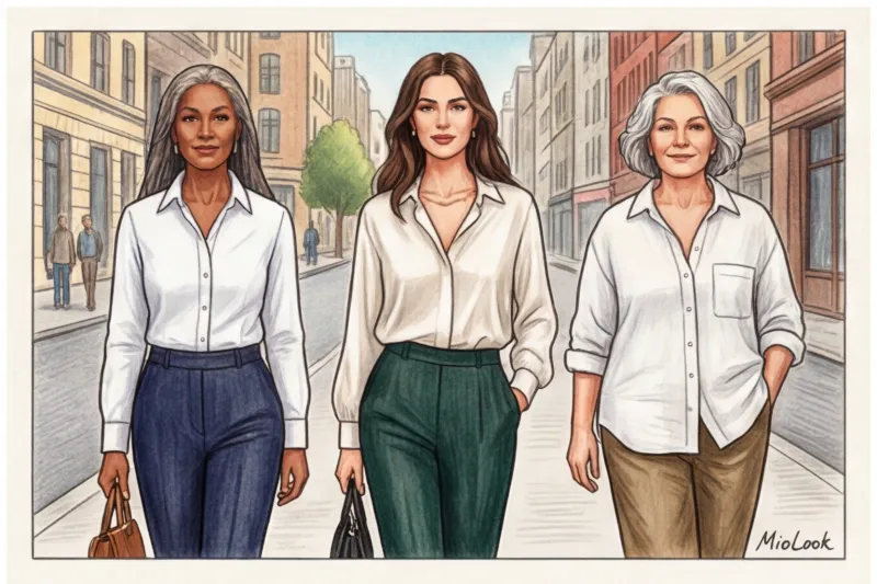 Белая рубашка в женском гардеробе: секреты выбора и стилизации - 8