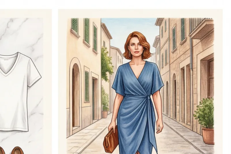 Как сделать талию визуально тоньше, если её нет - 3