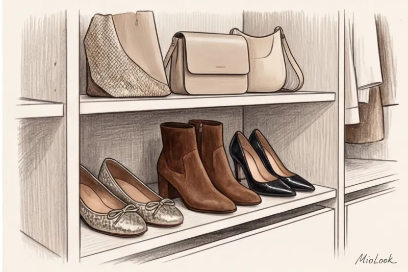 Фактуры и цвета: металлик, леопард, лак и замша в обуви - 6